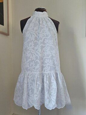 House of Harlow 1960 white mini dress Sz XS NEW with tags